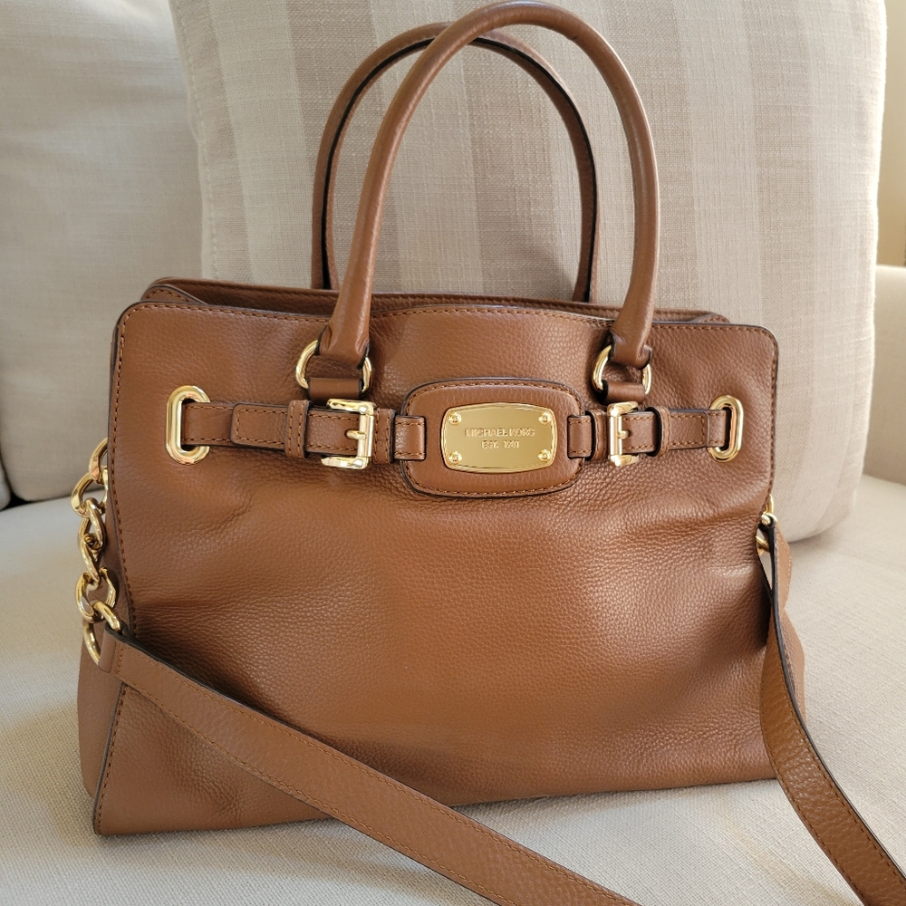 Michael Kors leather handbag